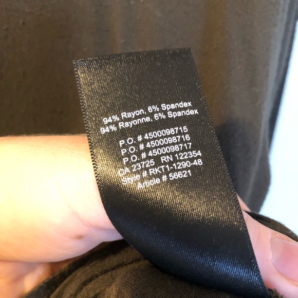 Babaton extra small dark green turtle neck - Picture 3 of 3